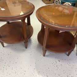 Round Accent Table Set 💕