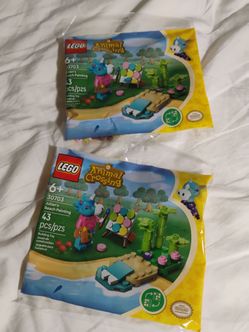 LEGO Animal Crossing Julian's Beach Painting