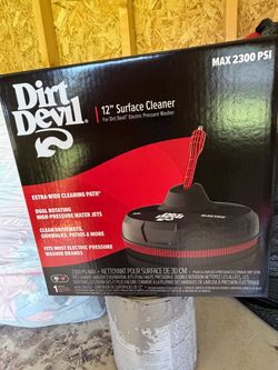 Dirt devil surface cleaner