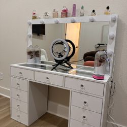 Assembled vanity 