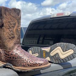 Steel Toe & Non Steel Toe Work Boots Available 