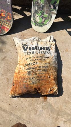 Box truck tire chains 2245QC