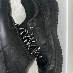 Black Supreme AF1s