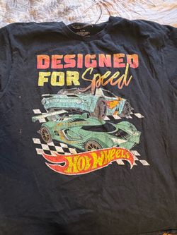 Hot Wheels Graphic T-Shirt Size Large