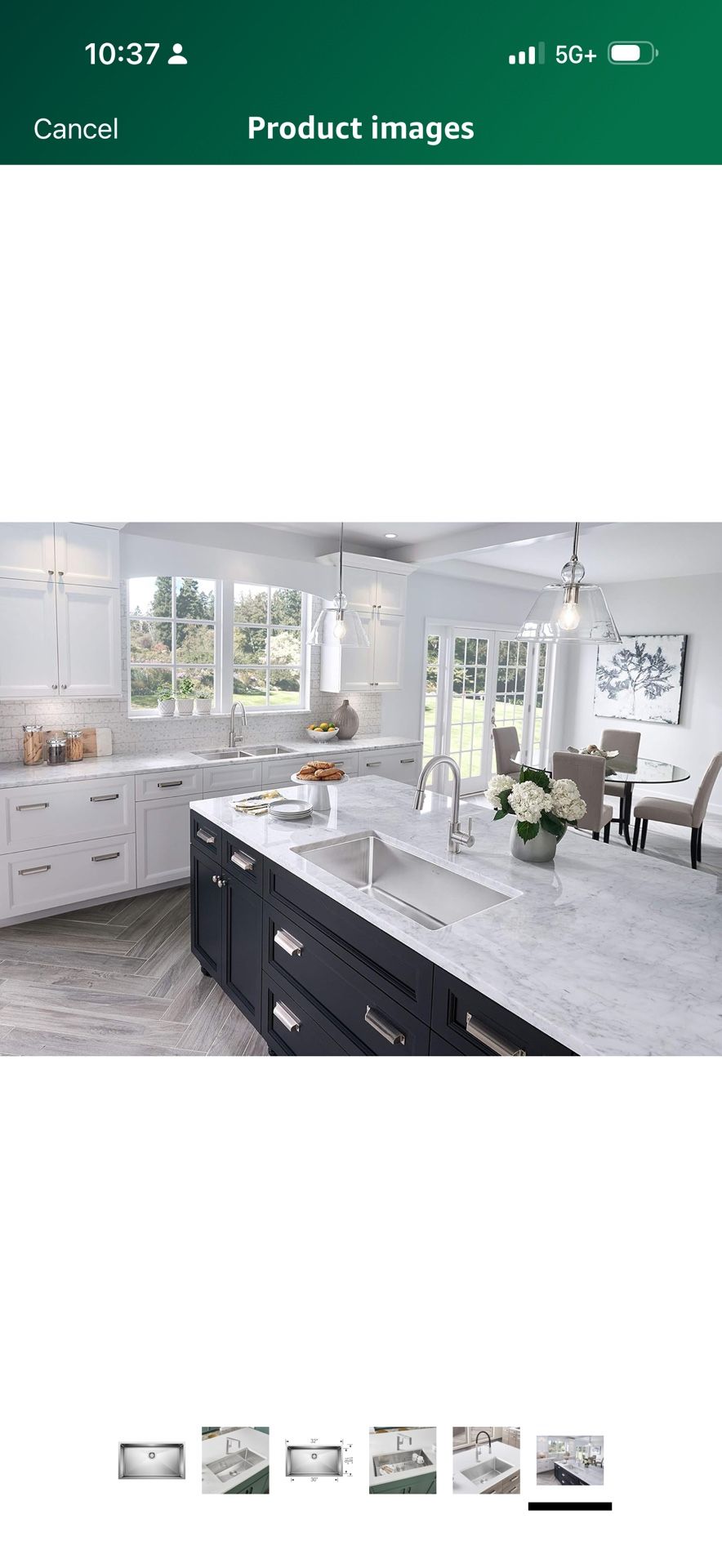 Nantucket Sinks SS PRO ZR3018 5.5 single Bowl Zero Radius Ada Stainless steel Kitchen Sink, 30