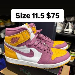 Jordan Retro 1s Brotherhood Size 11.5