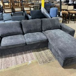 First come first served 🔥99" L-Shaped Sectional Couch with Storage, Sofa with Reversible Chaise, USB Type-C Charging$350
