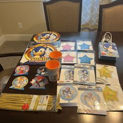 Sonic The Hedgehog Party Decorations 