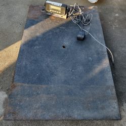 Transcell TI-500 Digital Industrial Low-Profile Portable Platform Warehouse Dock Pallet Floor Scale - Sensortronics  65023A1K-5107 Load Cells