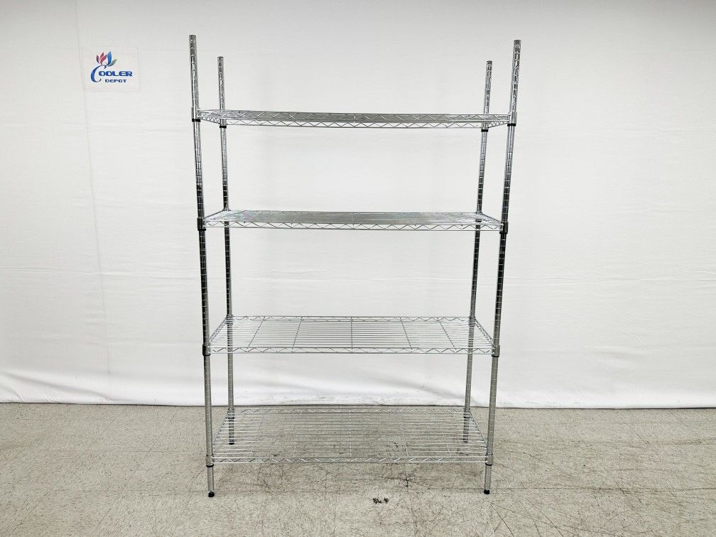 NSF W48xD18x H71 4 Tier Wire Shelving Shelves