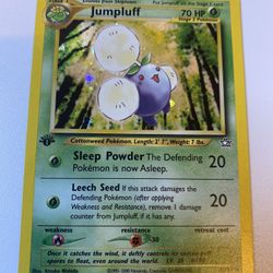 Pokemon Jumpluff Neo Genesis 7/111 1st Edition Holo Rare! NM!