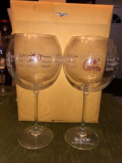 Disney EPCOT 2004 Food & Wine glasses