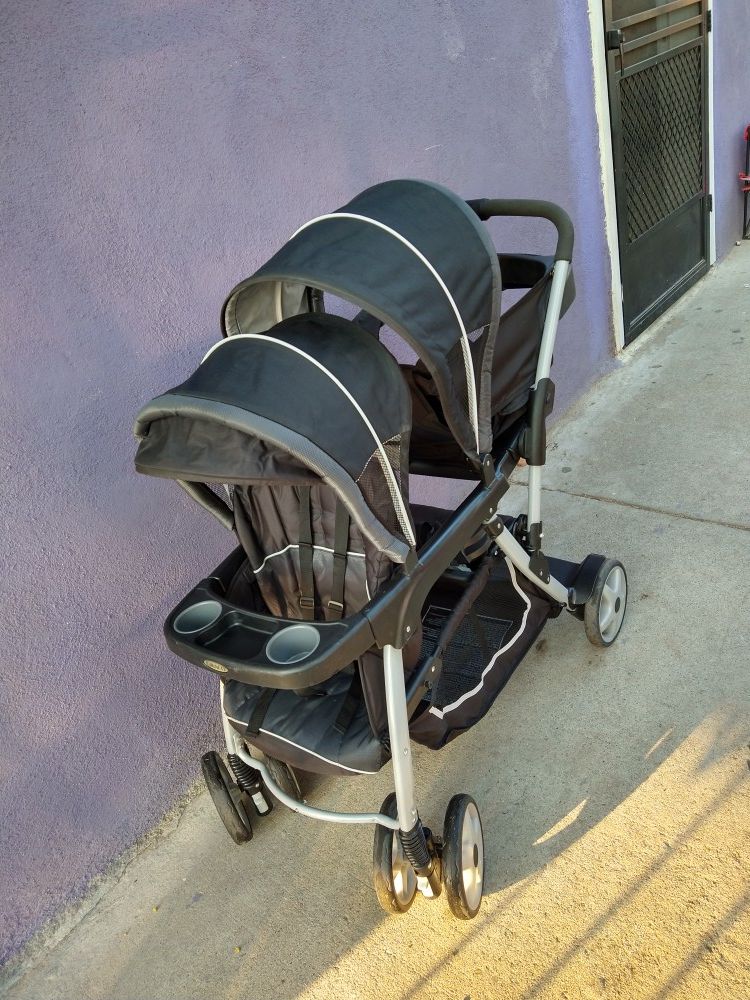 Baby double stroller Carriola doble
