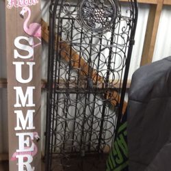 Metal Wine Rack 