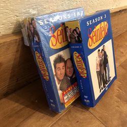 Complete 1-3 Seasons Of Seinfeld DVDs