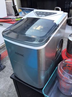  Camping Fishing Hunting portable  table Top Countertop Ice Cube Maker bar clubhouse man cave 