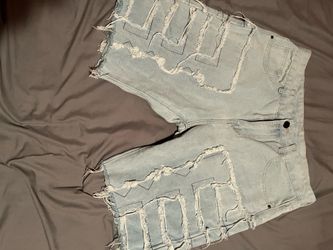 Designer short jeans