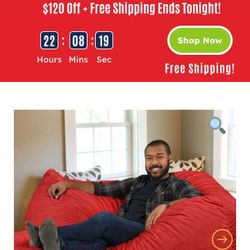 Ultimate sack lounger sale