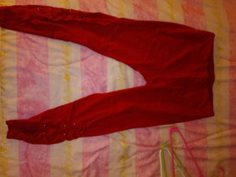 Red Leggings