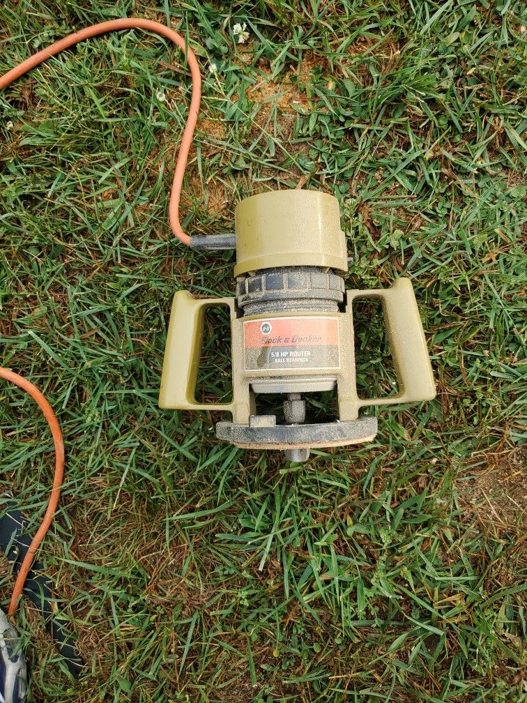 Black & Decker 5/8hp Router