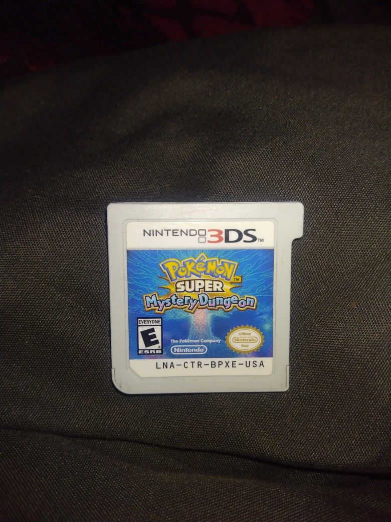 Used Nintendo 3DS Pokemon Super Mystery Dungeon, $30 Firm, Puo On 59th Ave In Camelback