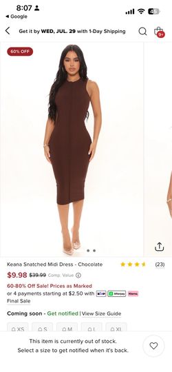 Midi dress ! Size XS. Has stretch