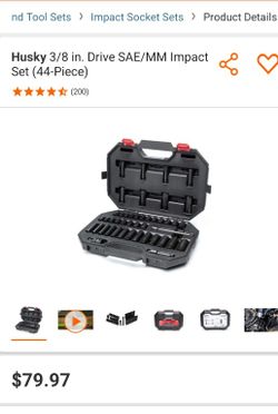 BRAND NEW Husky 44 piece