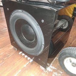 REL, R505 SUBWOOFER