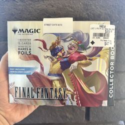 Magic The Gathering Final Fantasy Collector Booster for Sale in Las Vegas,  NV - OfferUp