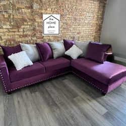 New Arrival!!! 🚨 Brand New 2pcs Sectional, In Stock NOW!!!
