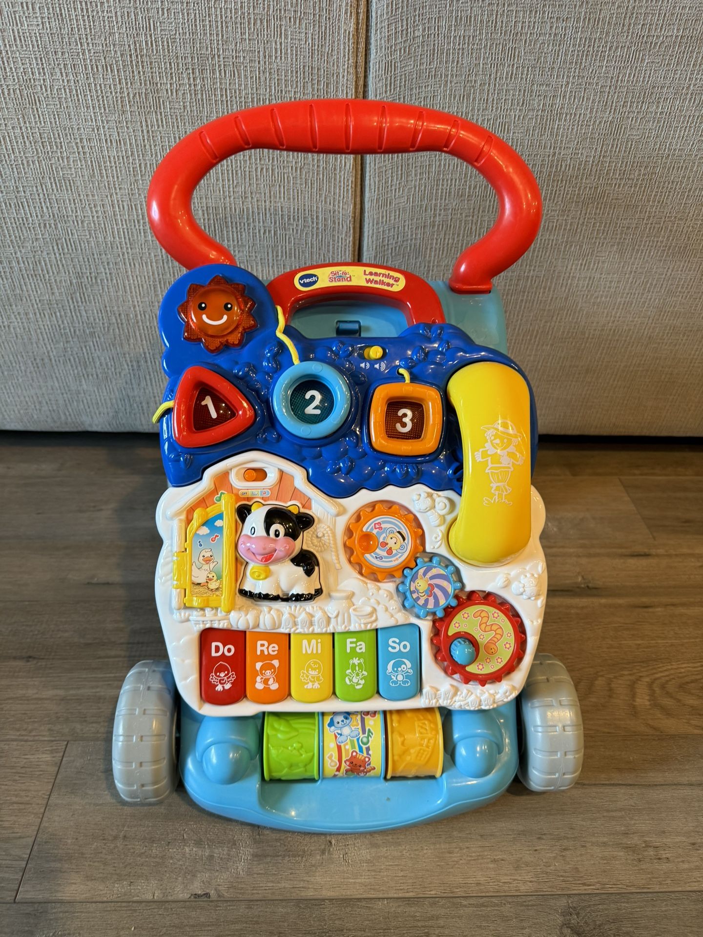 VTech Sit-To-Stand Learning Walker (Frustration Free Packaging), Blue