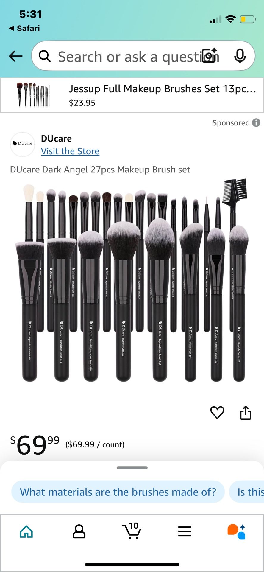 Makeup Brushes