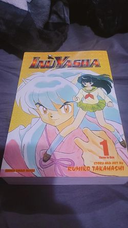 Inuyasha, Manga, 3 In One Volumes.