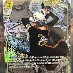 Trafalgar Law One Piece Manga Card Royal Blood 