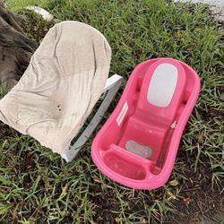Free Baby Carrier And Bathtub