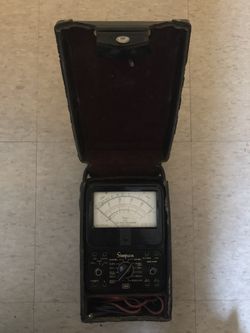 Simpson Multimeter.