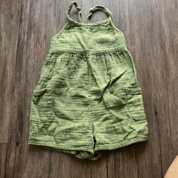 Green Toddler Romper 4T