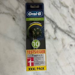 Oral B Cross Action Replacement Brush Heads XXXL Pack (10 heads)