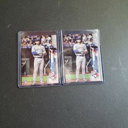 Bo Bichette Rookie Card 