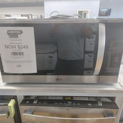 FEBRUARY SALE! LG 1.8 cu. ft. SMART Over-The-Range Microwave