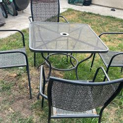 Table And Chairs