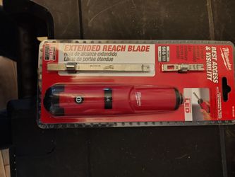 Punch down tool with extension. Milwaukee