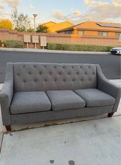 Gray sofa