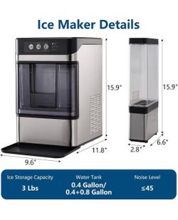Nugget Ice Maker Countertop