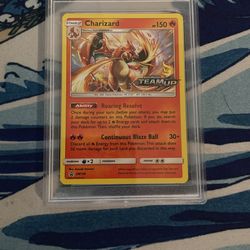 Psa Pokémon Team Up Psa 9 Charizard Prerelease 