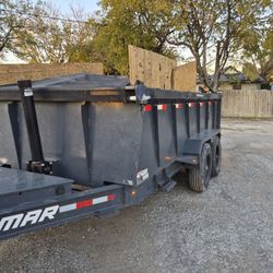 Traila De Dompe 14x7x3 Lamar 2024