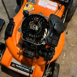 Yard Force Lawn Mower Just Needs New Blade And New Spark Plug 