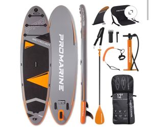 pro marine inflatable paddle board