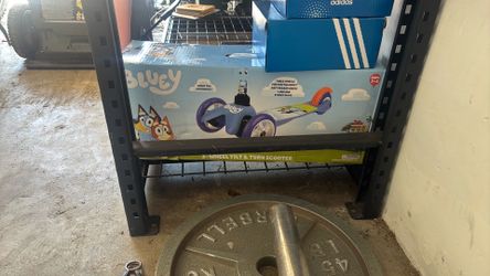 Bluey 3-wheel tilt and turn scooter