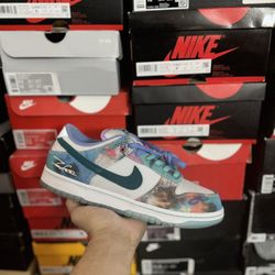 Nike SB Dunk Low Futura Laboratories Bleached Aqua size 9 VNDS